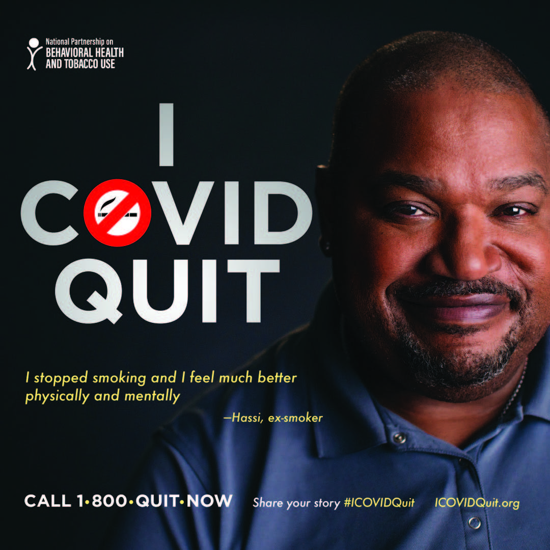 iCovidQuit Campaign  Smoking Cessation Leadership Center