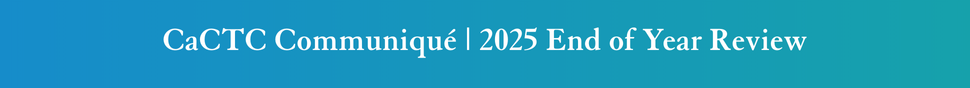CaCTC  2025 end of year review